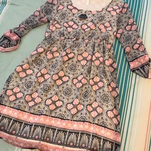 Pink Blush NWT batik dress